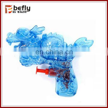 Transparent dragon shape squirt gun water gun