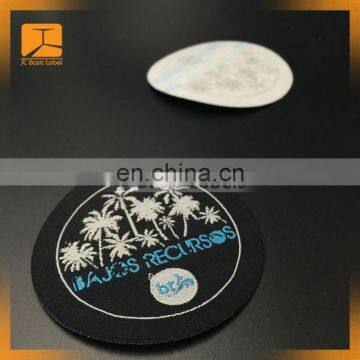 Iron on Flag Woven Embroidery Garment Patch photo-5