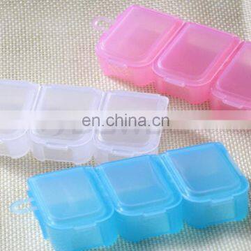 High Quality Medicine Case Travel Weekly Durable Colorful Pill Bottle Holder photo-2
