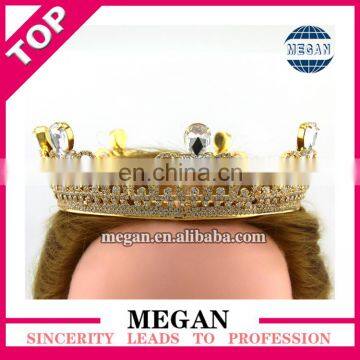 Princess Rhinestone Tiara Beauty Pageant Crowns Bride Jewelry Hair Accessories Tiara photo-2