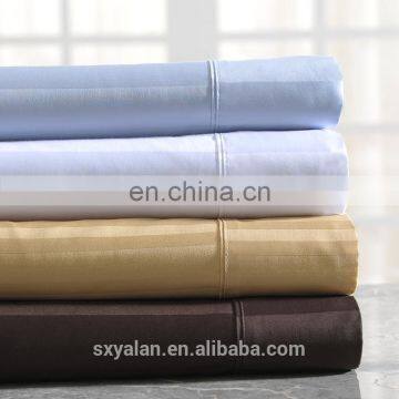 2017 100% Cotton Hotel Linen Stripe Flat Sheet photo-6