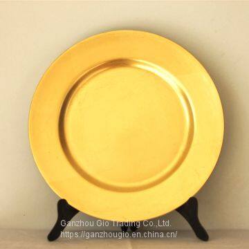 Plastic Charger Plate,christmas Decoration Plate Charger Plate Made in China YF-60015 photo-3