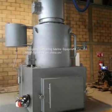 High Capacity Marine Solid Waste Incinerator