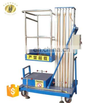 7LSJLI Jinan SevenLift 10m aluminum personnel hydraulic aerial elevated work platform boom lift capacity 125kg