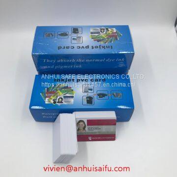 Двусторонняя струйная печатная ПВХ-карта для принтеров Epson или Canon (без царапин на поверхности) photo-4