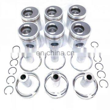 PC360-7 PC300-7 PC350-7 6D114 6CT8.3 Diesel Engine Piston Kit 3802263 3917707 Ring 3802429 Pin 3901597 3934046 Clamp 3920692