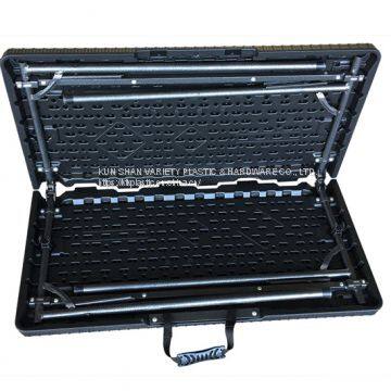 Wicker Folding Table -35'' Plastic Furniture Company Blow Molding Products Supplier Custom Plastic Furniture