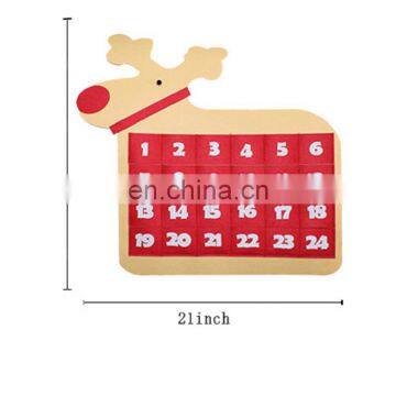 Felt Christmas Advent Calender and 2020 Wall Hanging Tree Calendars photo-2