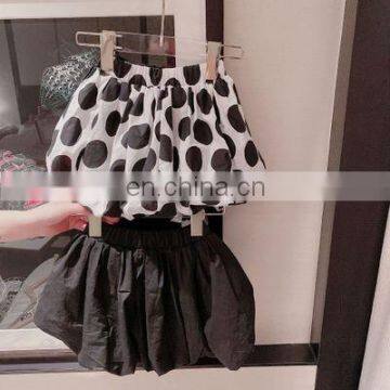 2020 New Girls Cotton Skirt Fashion Dots Girls Skirts
