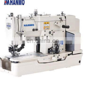 HM-782K High speed straight button holing sewing machine various knit fabric clothing