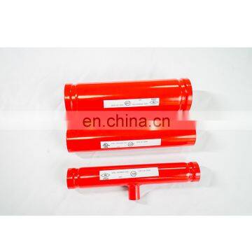 1-1/2" Galvanized Red Painted Steel Pipe Thread End ASTM A795 SCH 40 photo-6