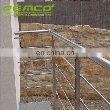 China Top 5 Glass Handrail Manufacturer Modern Design Stainless Steel Glass Railing Model Interior Stair Tempered Glass Railings photo-7