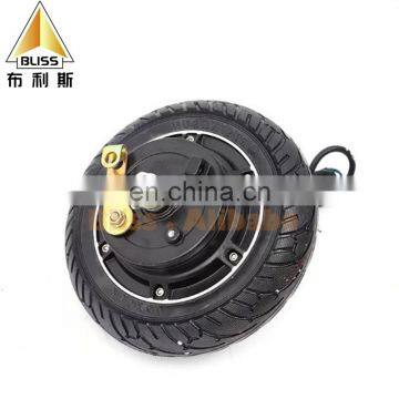 8 Inch Brushless Motor Electric Scooter 24V36V350W Wheel Solid Tire Electric Scooter Kit Scooter Hub Motor photo-4