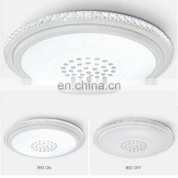 Modern Luxury Crystal Ceiling Light Dining Room 2 Colors Changed LED Ceiling Lamp photo-5