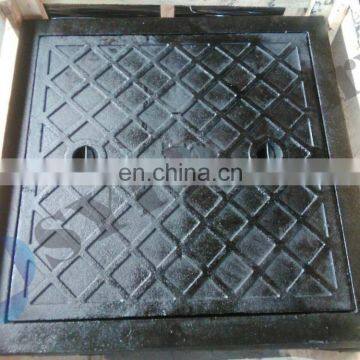 Прочный ковкий чугунный круглый люк диаметром 600 мм photo-3