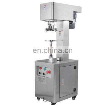 Low cost manual semi automatic cans sealing machine / tin can seamer / PET can sealer