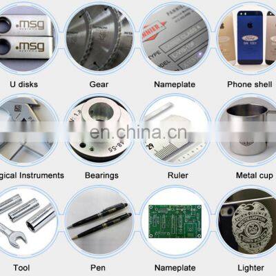 High Precision Portable Type Fiber Laser Marking Machine, Economic Fiber Laser Marker on Sell