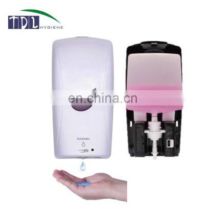 Sensor  Battery Operating 1000ml  Refillable Bottle Hospital Automatic Hand Sanitizer Gel Dispenser