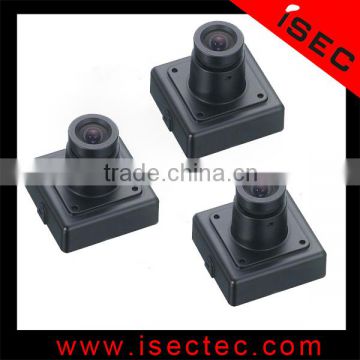 2014 New product 25*25mm 3.6mm/3.7mm lens mini ccd camera