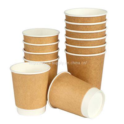 Eco-Friendly Custom Paper Double Wall Coffee Cup