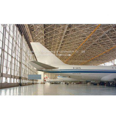 LF Prefab Steel Structure Metal Frame Hangar Building