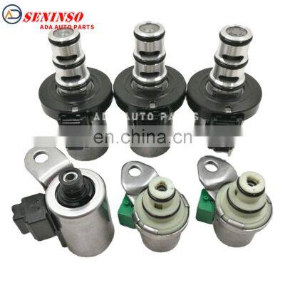 OEM 4F27E FN4-EL Shift Solenoid  KIT 6 Pcs/Set Case For Ford Focus Fiesta Mazda2 3 5 6 Transmission Solenoids Original Used