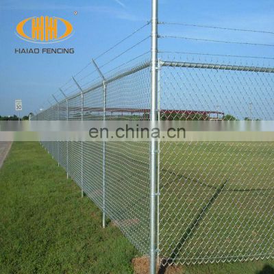 8 ft industry chain link security wire fence galvanized