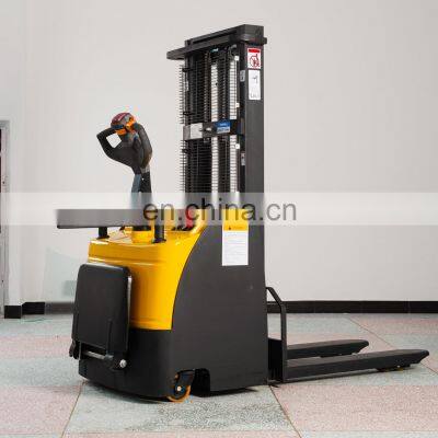 Electric Reach Stacker Multi-value Control Hot Sale Electric Pallet Stacker Truck 1500kg 2000kg Forklift photo-2