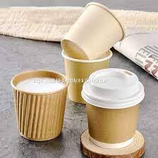 Disposable cups 4oz paper cups small coffee party tableware china supplier