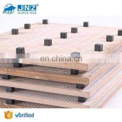 JNZ high quality reusable tile accessories spacer tile back glue cushion block pad tile adhesive cushion block