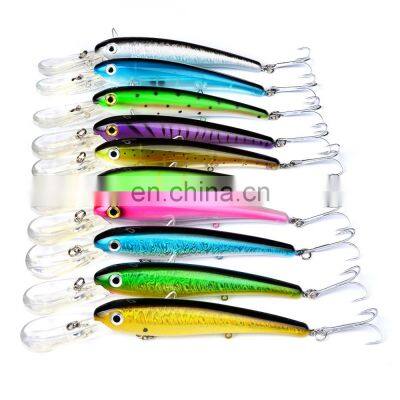 High quality 20cm 40g wobbler minnow hard bait Sea fishing lure good action Minnow