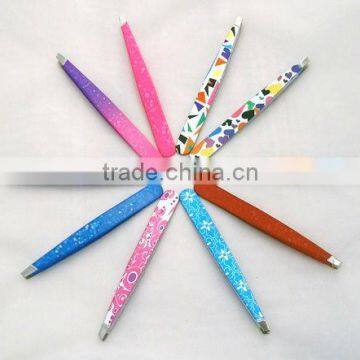 Eyebrow Tweezers (Powder Coated)