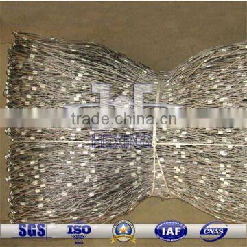 316 stainless steel Stair Mesh With Wire Rope Net