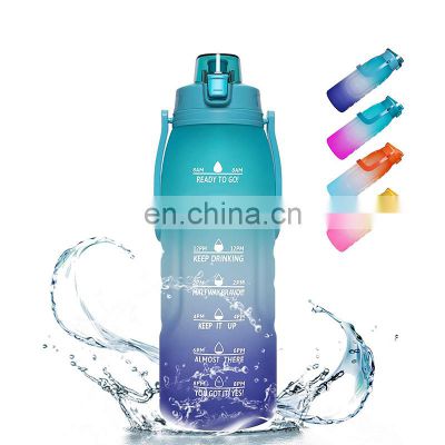 portable motivational eco friendly protein sports outdoor hiking colorful custom water blank 2l bottles fitness