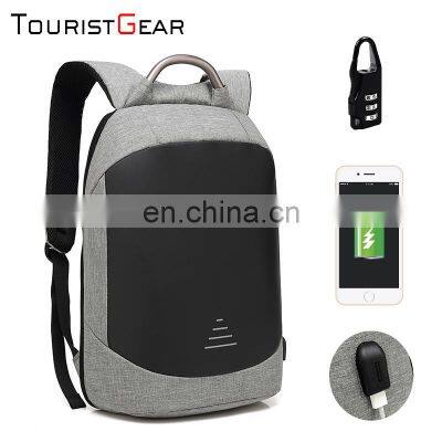 Mochilas for men Smart Laptop Bags with USB Waterproof Travel backpack Anti Theft Nylon Laptop Backpack Bag