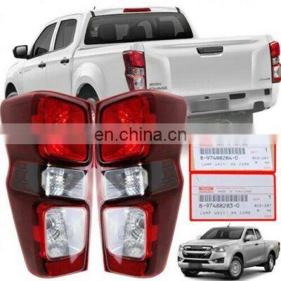 D-MAX 2020 car accessories back light lamps auto car halogen bulb taillight for ISUZ