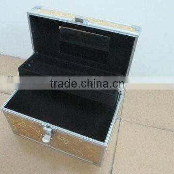 Beautiful jewelry cases aluminum professional makeup cases