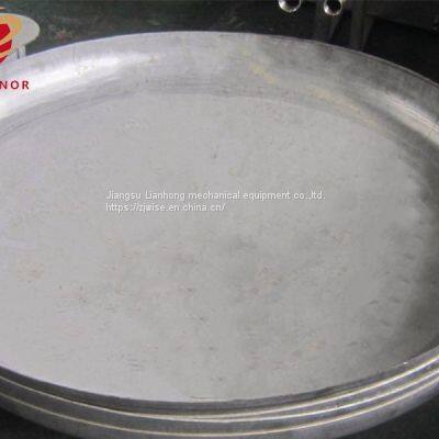 Stainless sand blasting Flat head for Tank Part