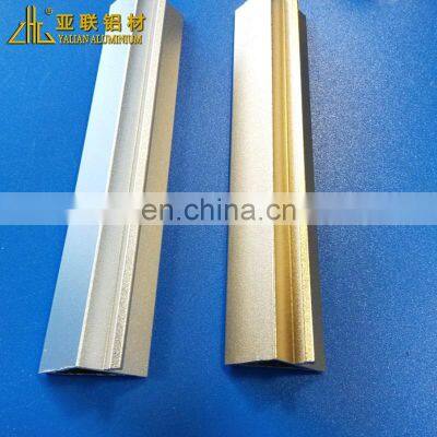 Elegant Aluminium Furniture Edge,titanium Gold Anodize Aluminum Profile,golden Anodized Profiles Aluminum Aquarium photo-4