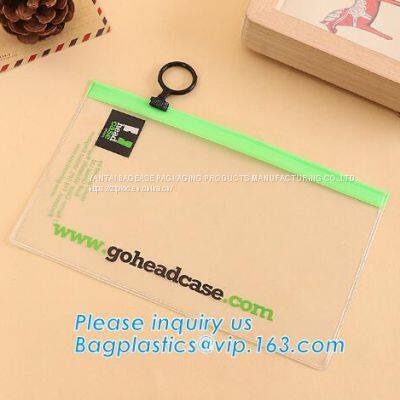 Office Stationery Products, A4 Size, Zipper Pen File Document Folders, Pockets Bags, Organizer, Paper File Folder photo-2