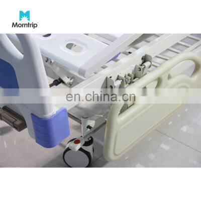 Manufacturer Good Quality Hand-operated 2 Function Cranks Medical Med Beds Metal Manual Clinic Patient Care Use Hospital Bed photo-2