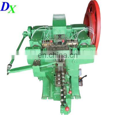 Z94-4C 100mm length low carbon steel wire Automatic high speed nail making machine price