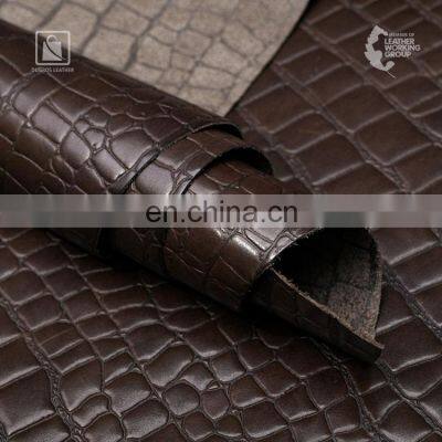 Wide Range of Top Quality 12Sqft Full Grain Vegetable Tanned Cow Genuine Leather Exporter