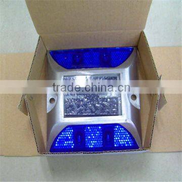 Best Price 105mm Square Aluminum High Brightness LED Solar Cat Eye Road Reflector photo-3