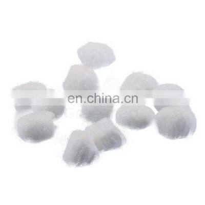 Factory price 0.5g 5g purple pink colored cotton balls