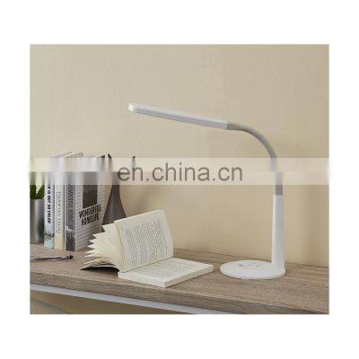 Hot sale 6W home led light bedside desk reading light lamp table led touch desk lamp