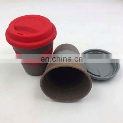 Wholesale Bamboo Fiber Reusable Cofffe Cup