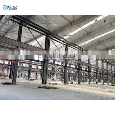 environmental protection steel building drawing prefabricated steel structure building warehouse