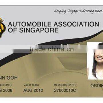 Automobile Association of singapore membership identity card