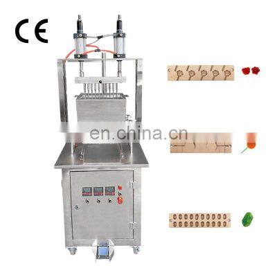 Whistle Lollipop Stick Making Machine small Hard Candy Forming Production Making Full Machine for Sprinkles